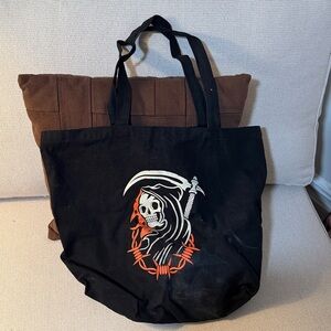 Official Bad Omens Reaper tote bag